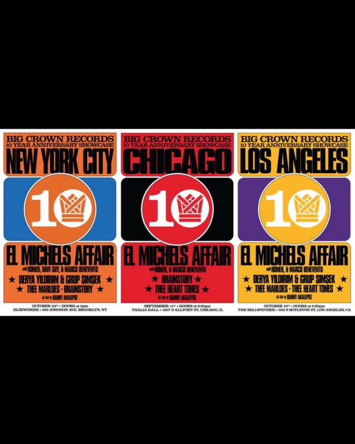 El Michels Affair, Homer, Marco Benevento and More to Celebrate Big Crown Records’ 10th Anniversary