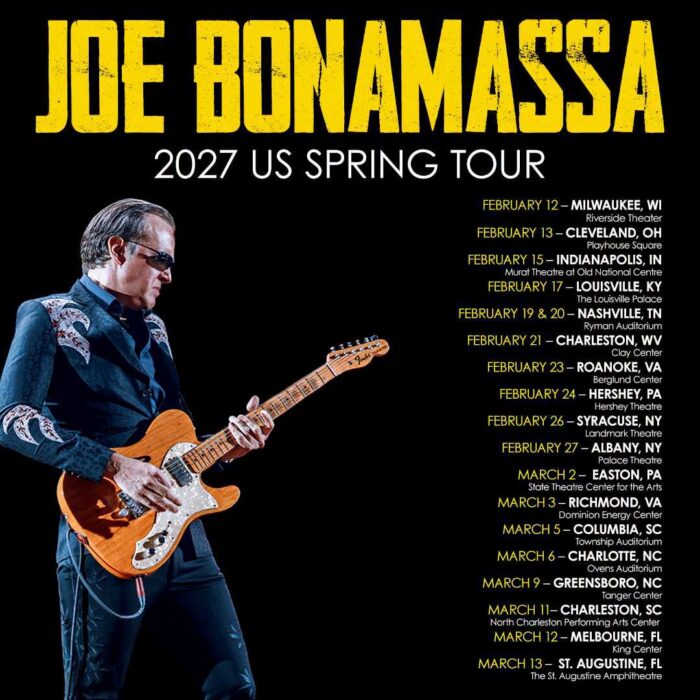 Joe Bonamassa Sets 2027 Dates