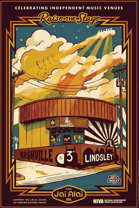 Nashville’s 3rd & Lindsley Featured in Jai Alai IPA’s Raise The Stage Series