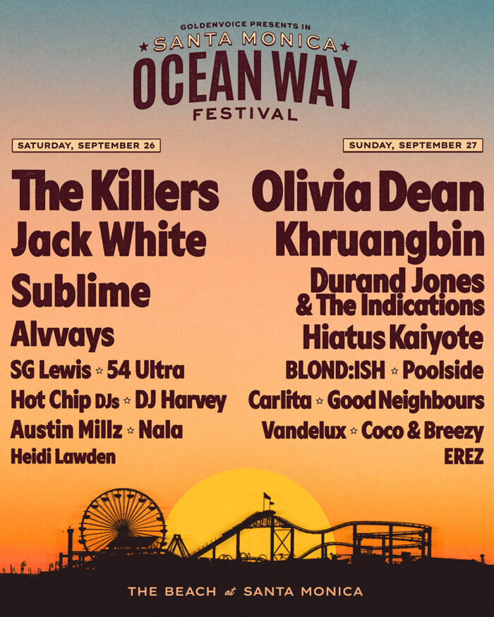 Jack White, The Killers, Sublime and Khruangbin Confirmed for Ocean Way Festival
