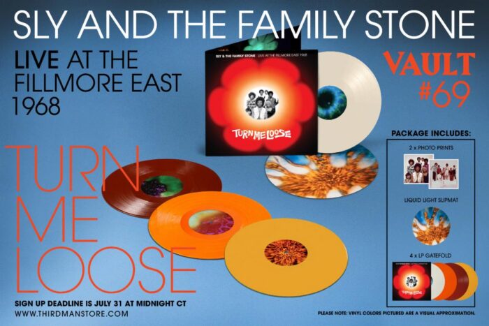 Third Man Records Will Issue Two Nights of Sly and The Family Stone at the Fillmore