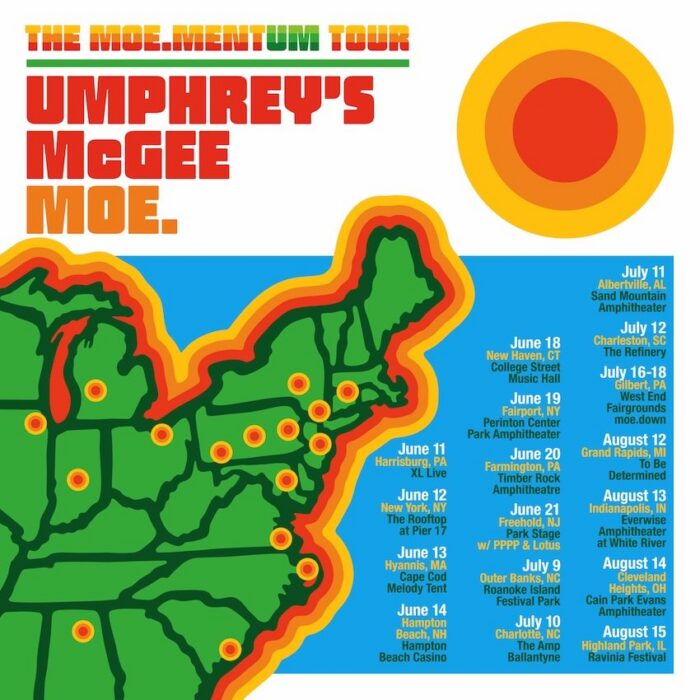 moe. and Umphrey’s McGee Resume Joint Tour