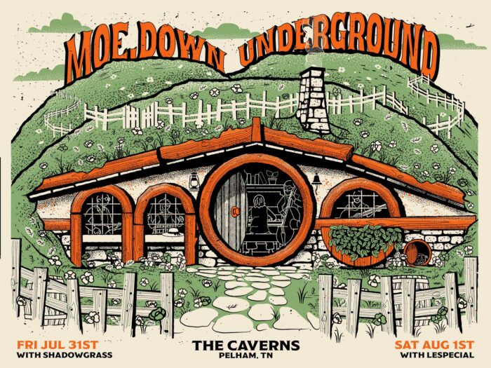 moe. Welcome Special Guests, Honor Jerry Garcia at The Caverns