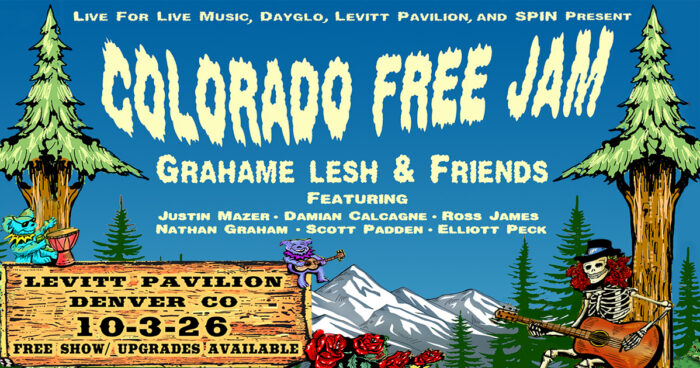 Levitt Pavilion to Host Colorado Free Jam ft. Grahame Lesh & Friends