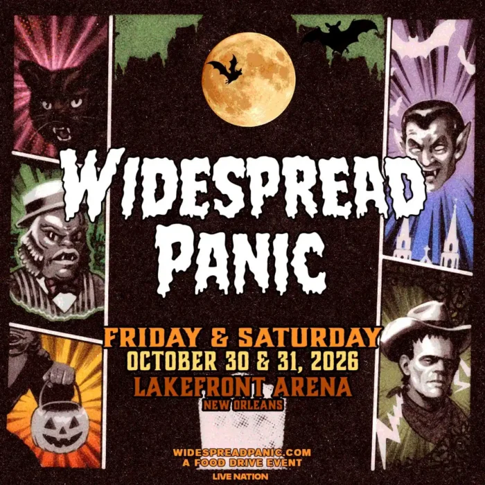 Widespread Panic Confirm Halloween in NOLA