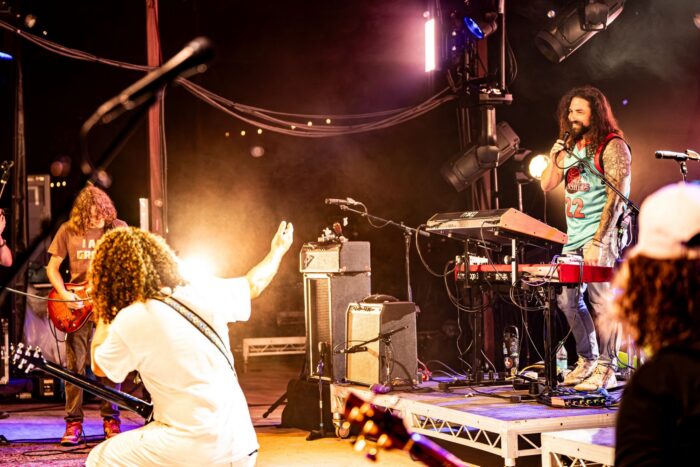 Pigeons Playing Ping Pong “Propose” to New Keyboardist at Domefest