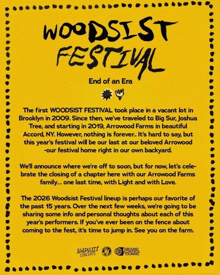 Woods Will Move Woodsist Festival from Arrowood Farms After This Year