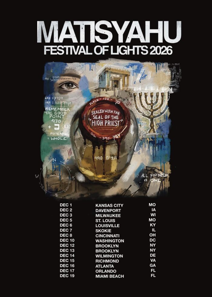 Matisyahu Confirms Festival of Light Hannukah Dates