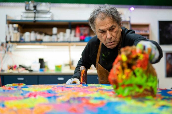 83rd Birthday Salutations to Mickey Hart Whose Vibrational Expressionism Is on Display Via Forever Grateful Exhibition at Golden Gate Park