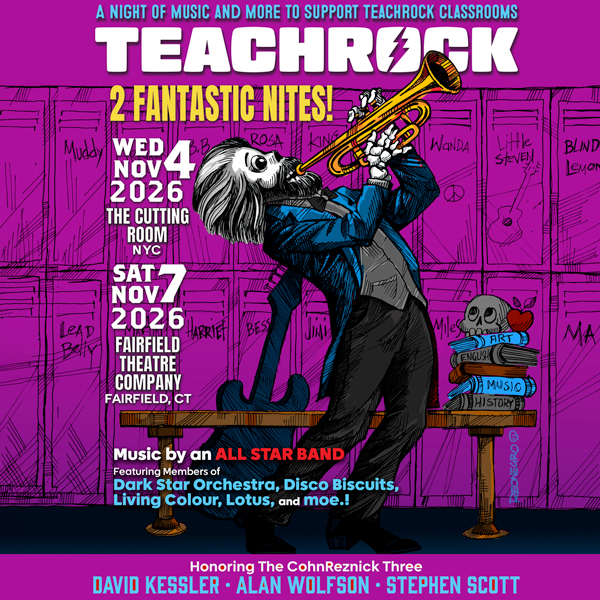 TeachRock’s Help on the Way Benefit Shows Will Feature Members of Living Colour, The Disco Biscuits, Dark Star Orchestra, Lotus and More