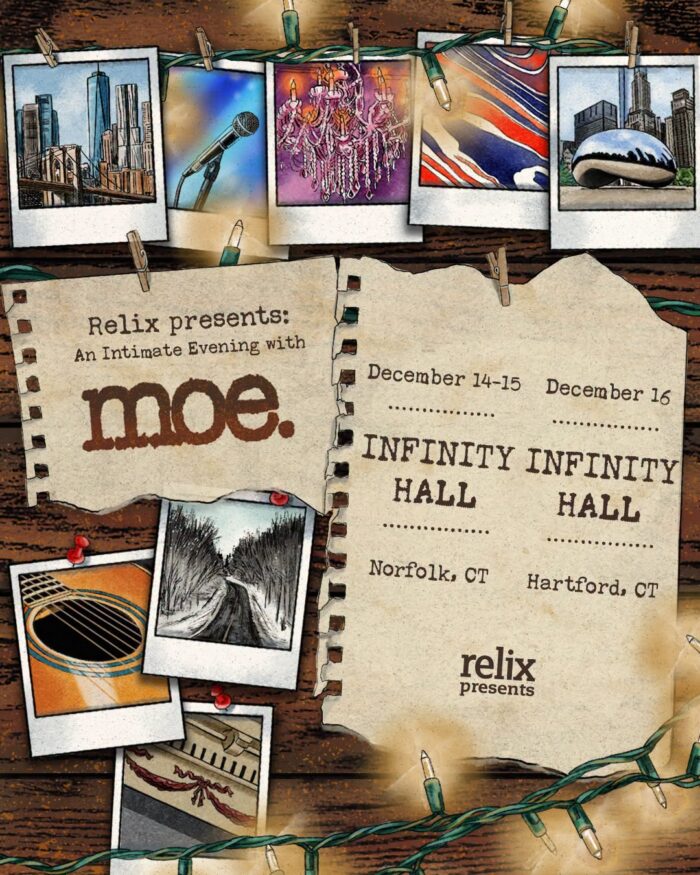 moe. Add Connecticut Dates on Intimate December Run