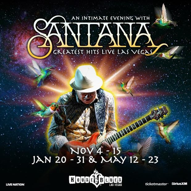 Santana Confirms 2027 Las Vegas Residency Dates